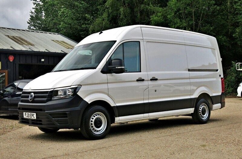 White Used 2021 VW Crafter Trendline Van | £18,995 (Super price) - Image 1/3