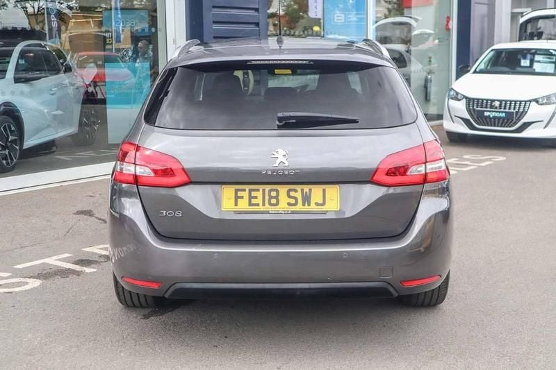 Grey Used 2018 Peugeot 308 Allure Estate | £8,377 (Fair price) - Image 1/4