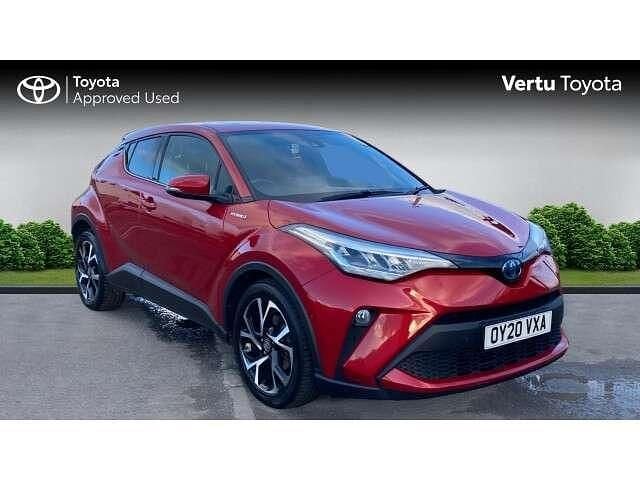 Red Used 2020 Toyota C-HR Design SUV | £16,609 (Fair price) - Image 1/4