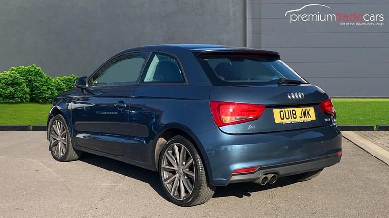 Used Audi A1 Sport 125 HP (91 kW) 2018 Blue Hatchback