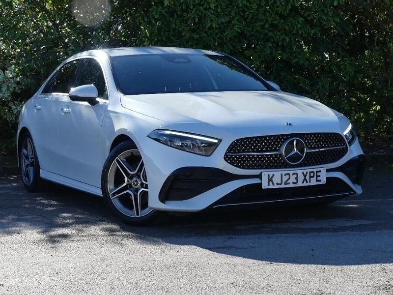 White Used 2023 Mercedes A200 Executive Sedan | £23,227 (Fair price) - Image 1/4