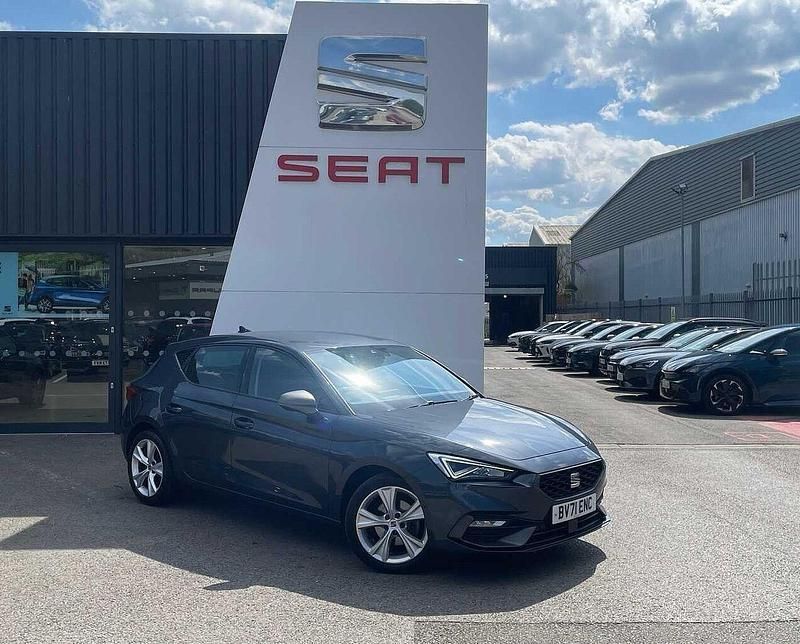 Grey Used 2021 Seat Leon FR Hatchback | £15,990 (Expensive) - Image 1/4