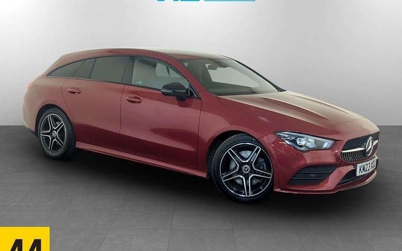 Red Used 2022 Mercedes CLA200 Shooting Brake Executive Estate | £22,195 (Fair price) - Image 1/2