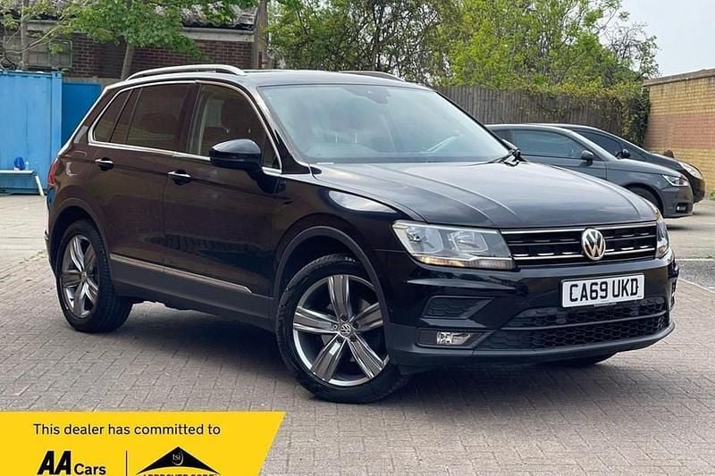 Black Used 2019 VW Tiguan Match SUV | £16,699 (Fair price) - Image 1/1