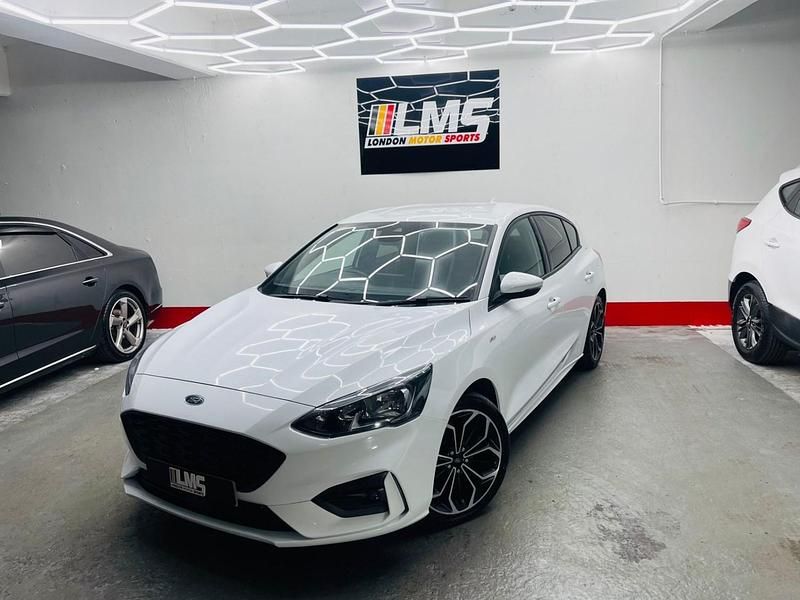 White Used 2019 Ford Focus ST-Line X Hatchback | £8,449 - Image 1/4
