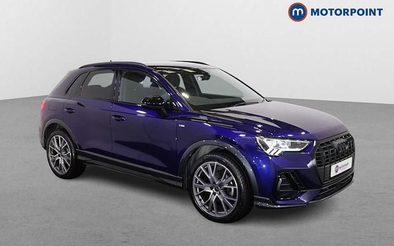 Blue Used 2023 Audi Q3 Black Edition SUV | £31,699 (Fair price) - Image 1/4