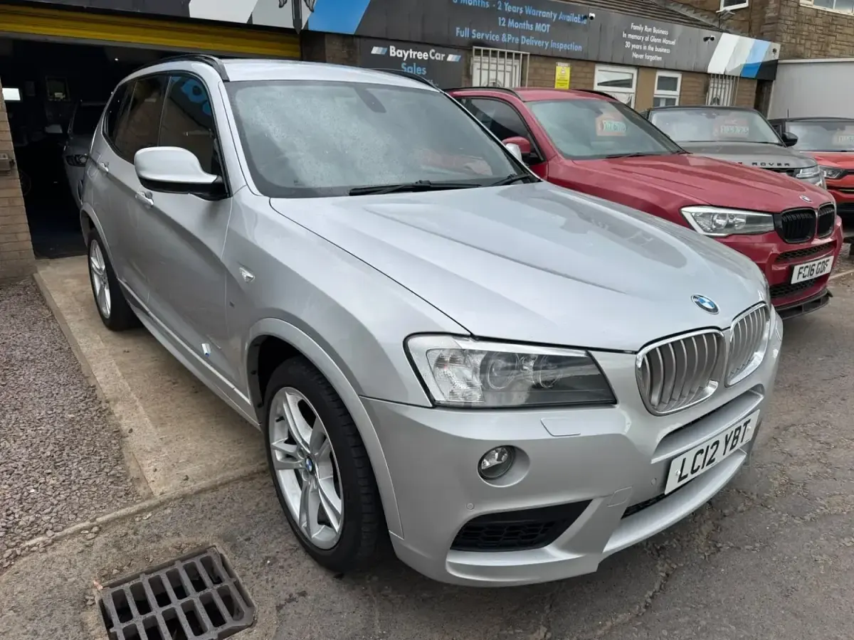 Used BMW X3 M Sport 2012 Silver SUV
