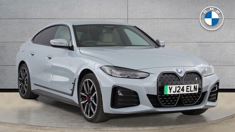 Grey Used 2024 BMW i4 M Sport Sedan | £41,950 (Good price) - Image 1/4