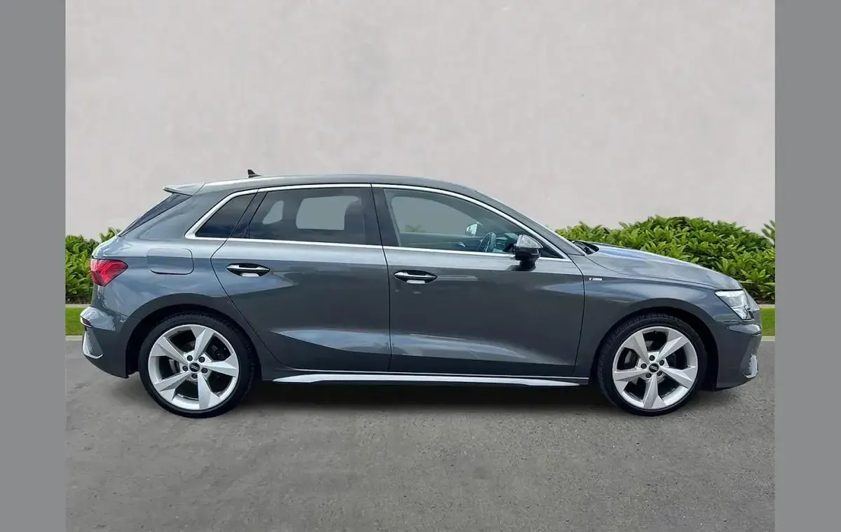 Used Audi A3 S-Line 150 HP (110 kW) 2023 Grey Sedan