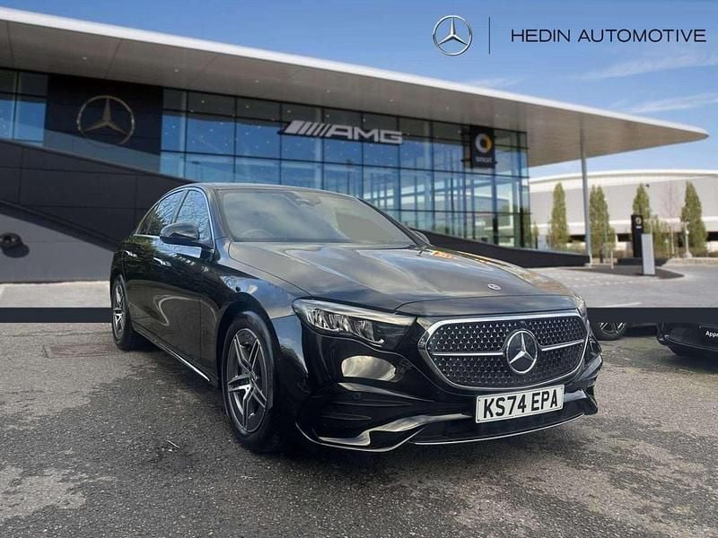 Used Mercedes E220 AMG line 197 HP (144 kW) 2024 Black Sedan