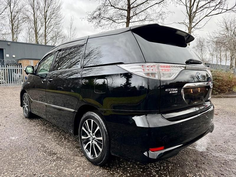 Used Toyota Estima Hybrid 2012 Black MPV