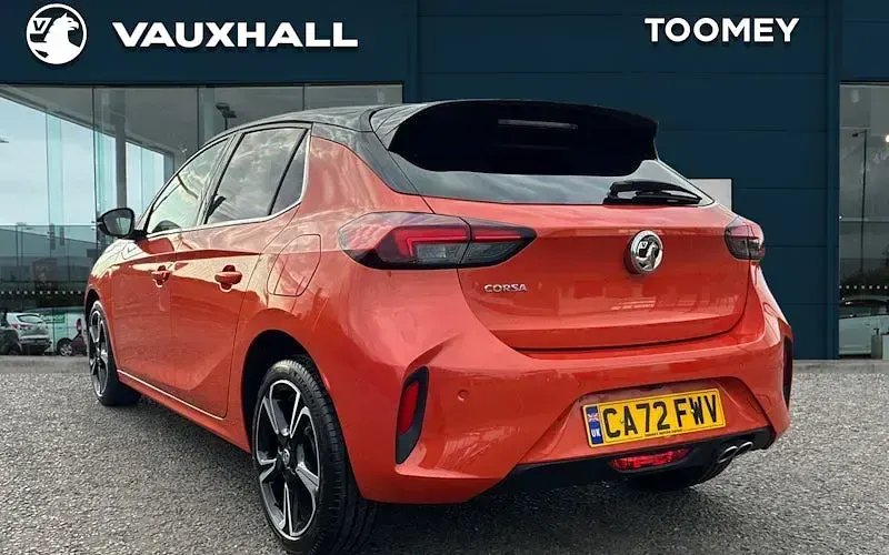 Used Vauxhall Corsa Ultimate 131 HP (96 kW) 2022 Orange Hatchback