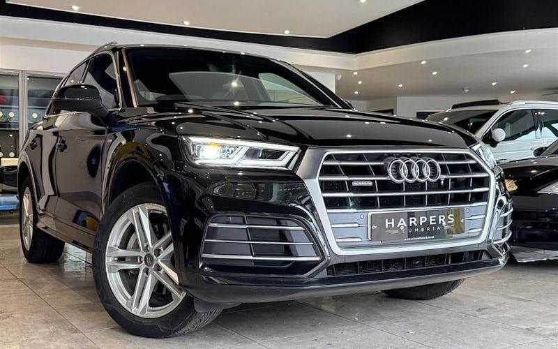 Black Used 2017 Audi Q5 S-Line SUV | £20,767 (A bit pricey) - Image 1/4