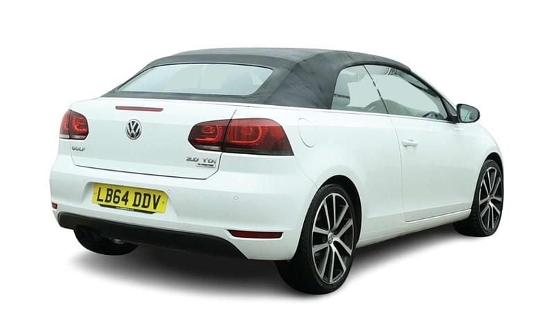 Used VW Golf Cabriolet GT 140 HP (102 kW) 2015 White Cabriolet