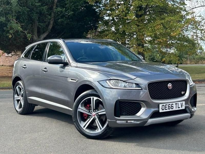 Grey Used 2017 Jaguar F-Pace S SUV | £17,495 (Good price) - Image 1/4