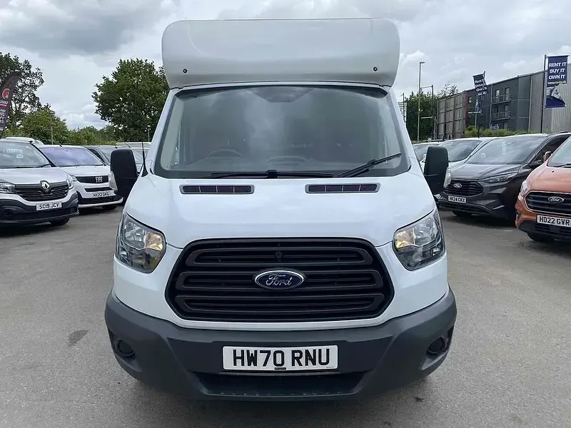 Used Ford Transit 130 HP (95 kW) 2020 White Cabriolet