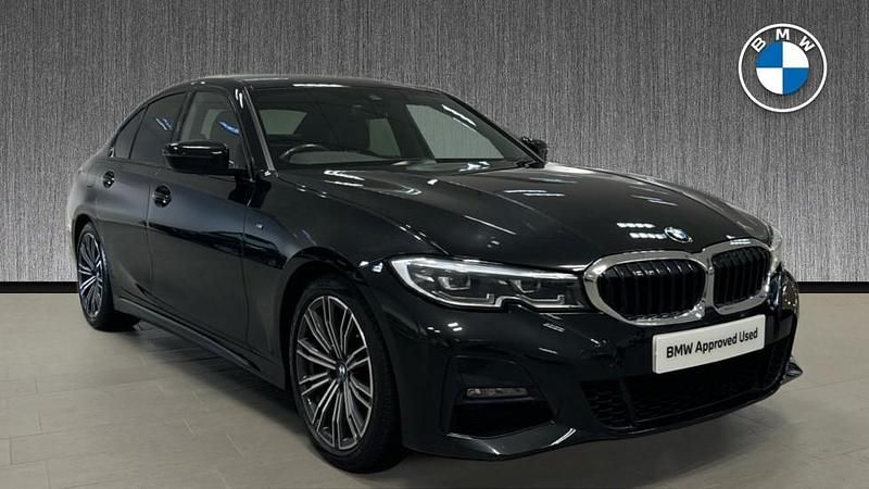 Black Used 2021 BMW 320 M Sport | £21,950 (Fair price) - Image 1/4