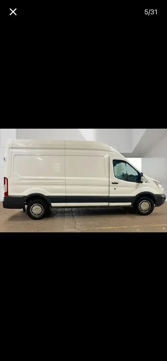 Used Ford Transit 125 HP (91 kW) 2015 White Van