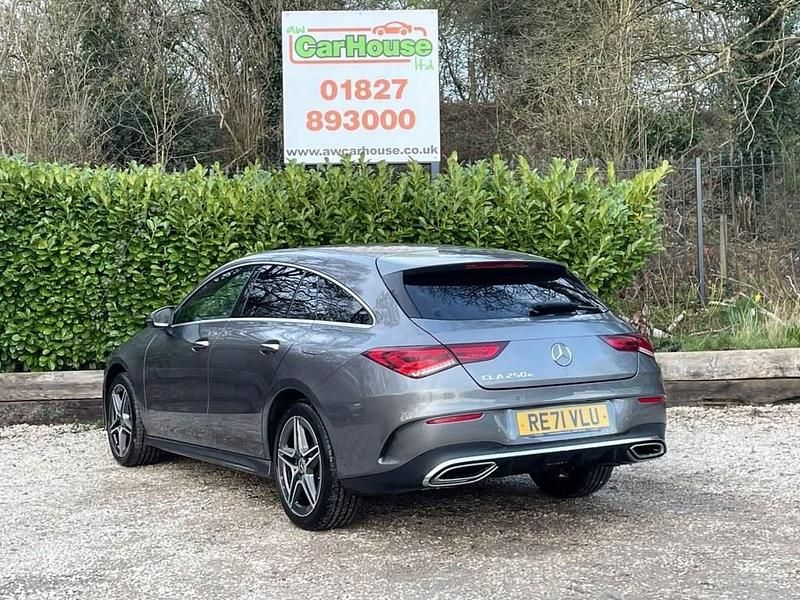 Used Mercedes CLA250e Shooting Brake AMG line 218 HP (160 kW) 2021 Grey Estate