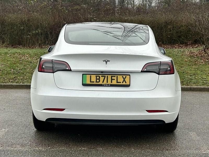 Used Tesla Model 3 Standard Range 366 kW (498 HP) 2021 White Sedan