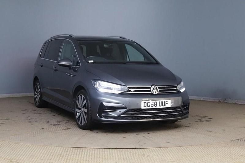 Used VW Touran R-line 150 HP (110 kW) 2018 Grey MPV