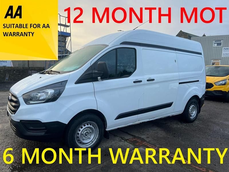 Used Ford Transit Custom 130 HP (95 kW) 2019 White Van