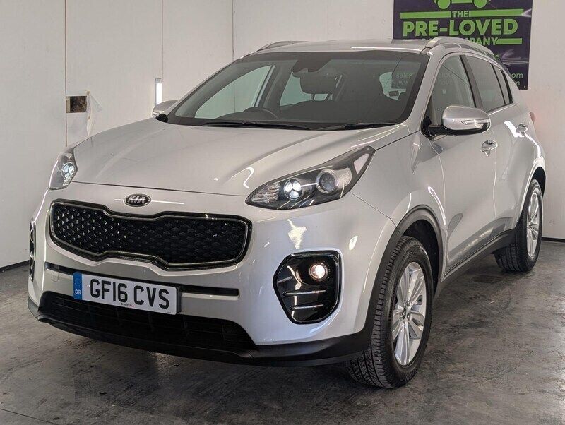 Silver Used 2016 Kia Sportage 2 SUV | £7,500 (Fair price) - Image 1/3