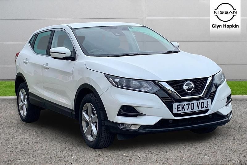 White Used 2020 Nissan Qashqai Acenta Premium SUV | £14,497 (Good price) - Image 1/4