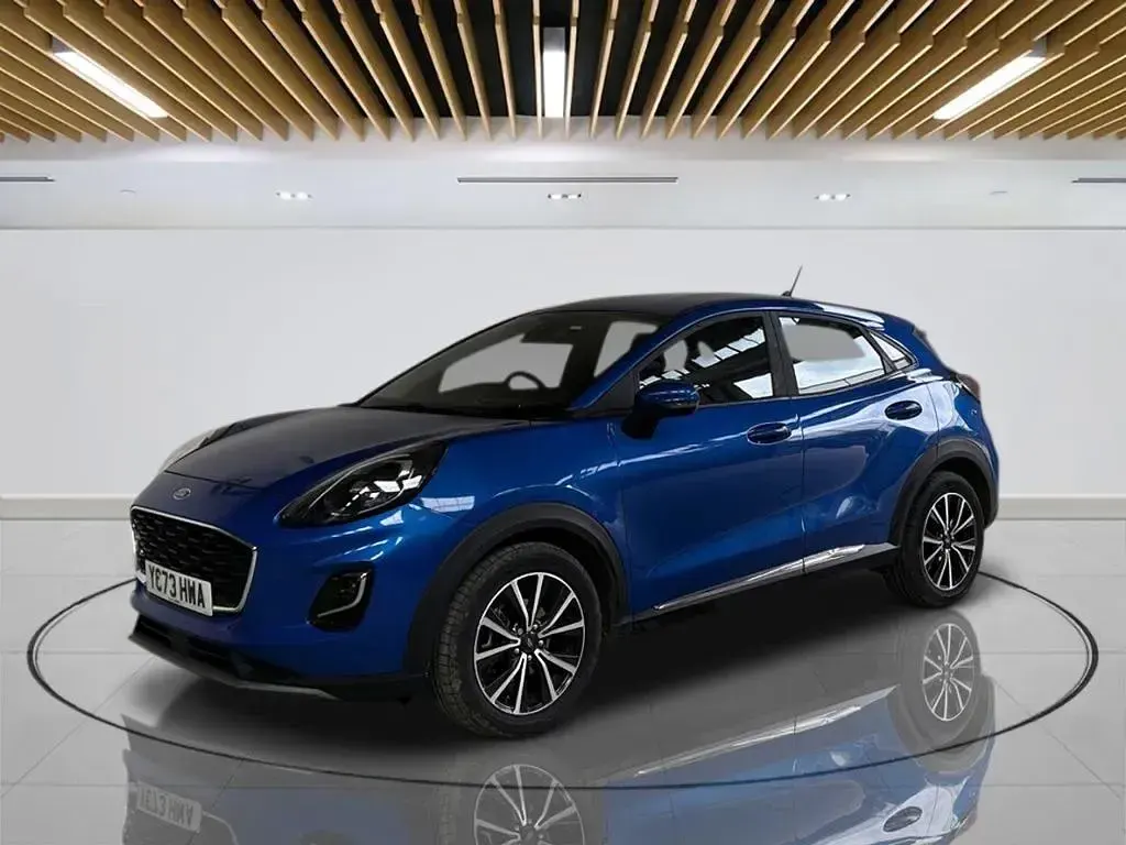 Used Ford Puma Titanium 125 HP (91 kW) 2023 Blue SUV