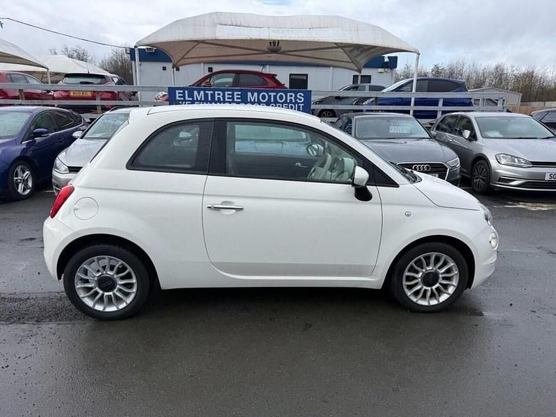 Used Fiat 500 Pop Star 69 HP (50 kW) 2017 White Hatchback
