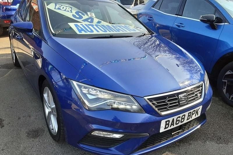 Used Seat Leon FR 190 HP (139 kW) 2019 Blue Hatchback