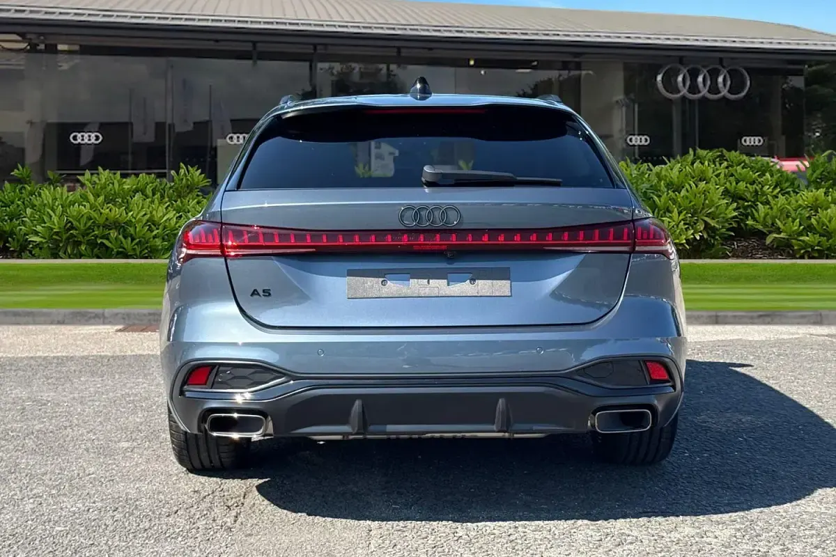 New Audi A5 Black Edition 2026 Blue Estate