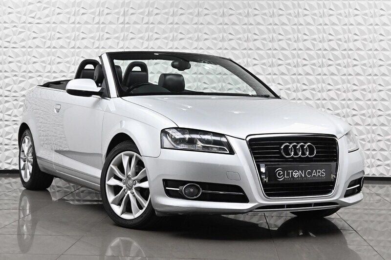 Silver Used 2013 Audi A3 Cabriolet Sport Cabriolet | £7,490 (Expensive) - Image 1/4
