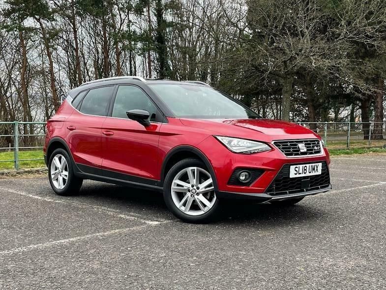 Red Used 2018 Seat Arona FR SUV | £10,800 (Fair price) - Image 1/4