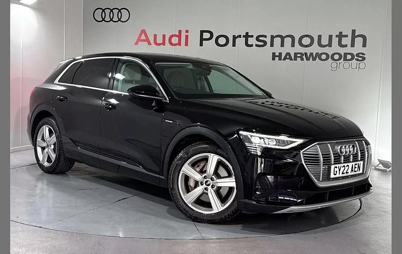 Black Used 2022 Audi e-tron Advanced SUV | £19,790 (Fair price) - Image 1/4