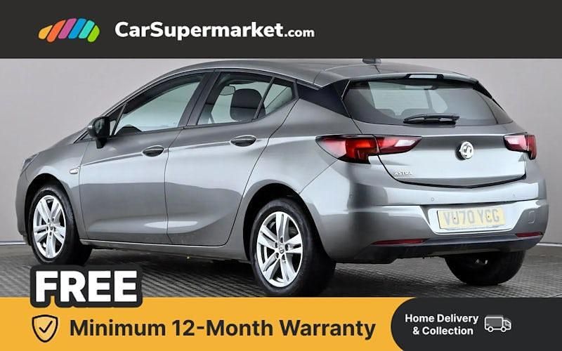 Used Vauxhall Astra Business Edition 110 HP (80 kW) 2020 Grey Hatchback