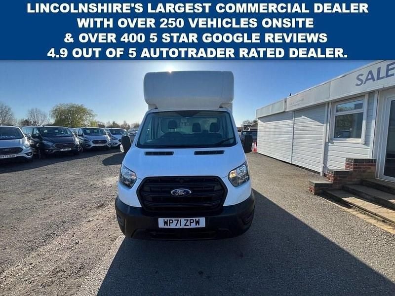 Used Ford Transit S 130 HP (95 kW) 2022 White Cabriolet