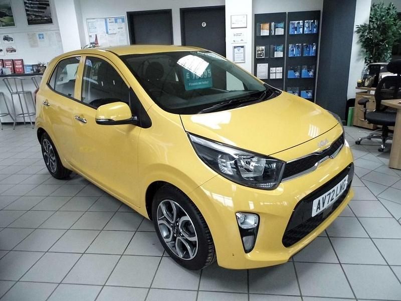 Used Kia Picanto 2022 Yellow Hatchback