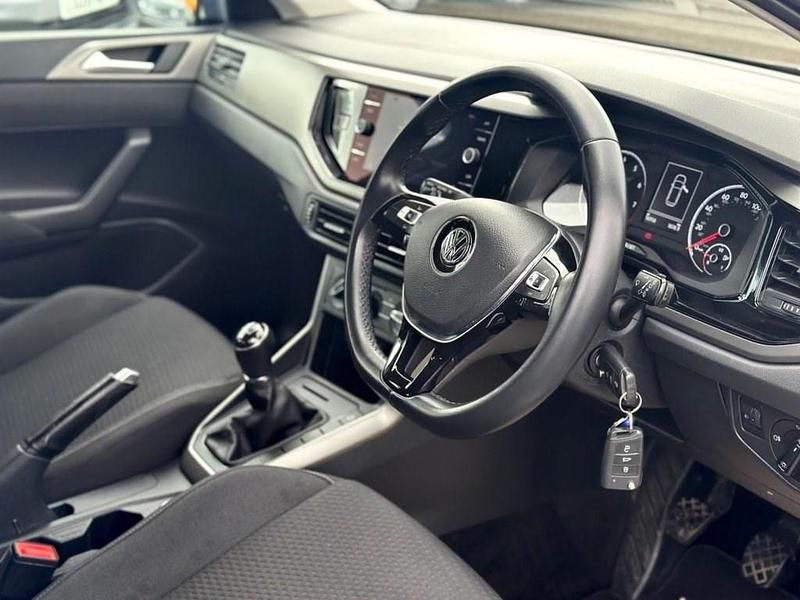 Usado VW Polo SE 95 HP (69 kW) 2019 Branco Citadino