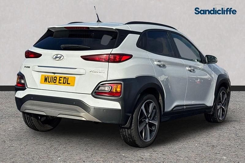 Used Hyundai Kona Premium 2020 White SUV