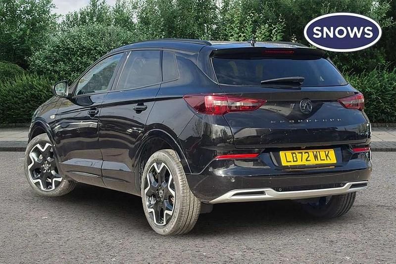 Used Vauxhall Grandland X Ultimate 130 HP (95 kW) 2022 Black SUV