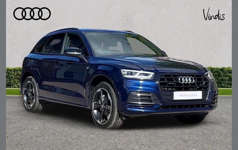 Used Audi Q5 Black Edition 187 HP (137 kW) 2019 Blue SUV