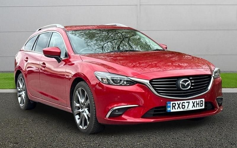 Used Mazda 6 Inclusive 165 HP (121 kW) 2017 Red Estate