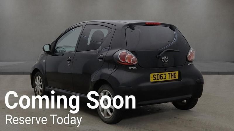 Used Toyota Aygo 2013 Black Hatchback