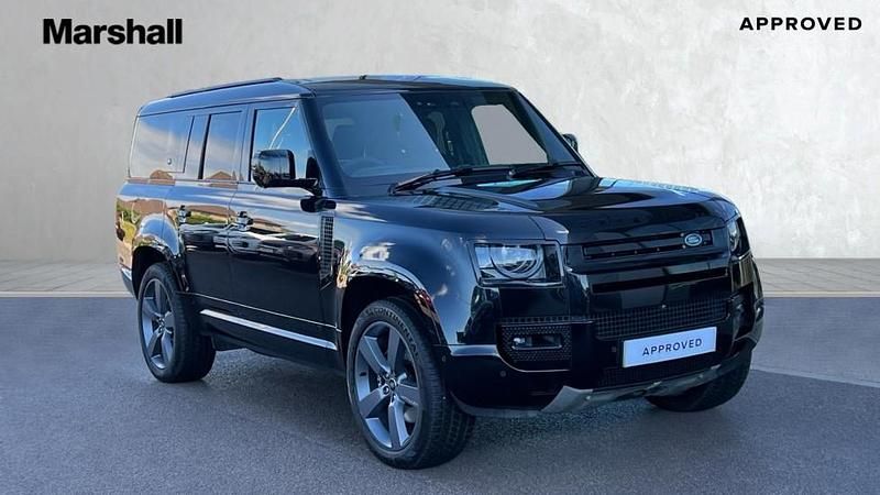 Santorini black Used 2023 Land Rover Defender SUV | £95,298 - Image 1/4