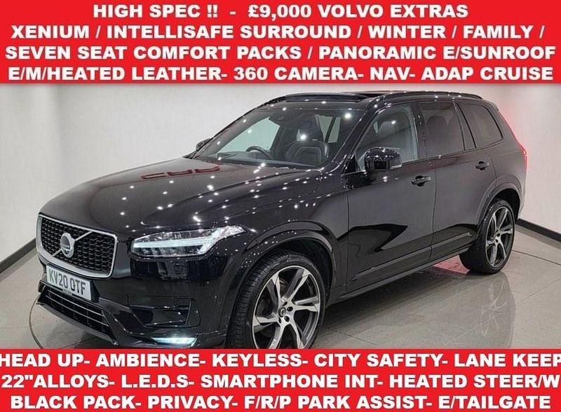 Used Volvo XC90 R-Design Pro 2020 Black SUV