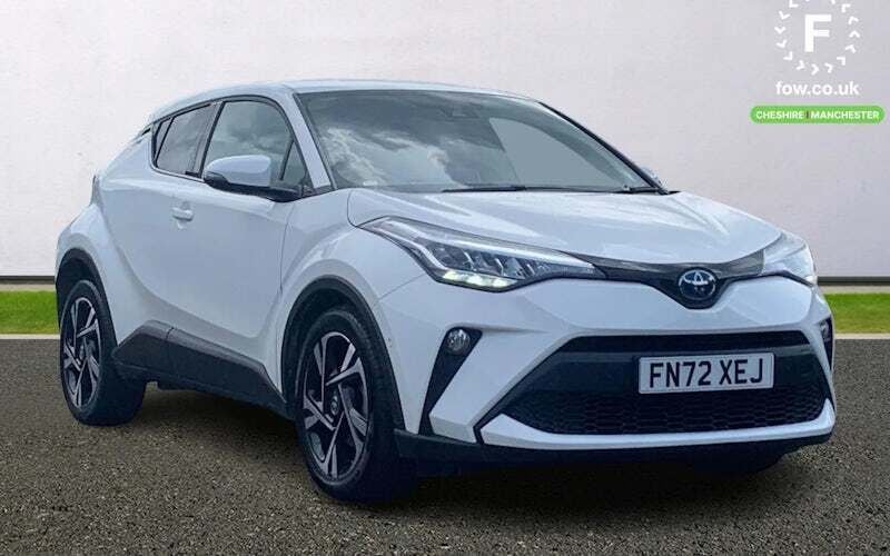 White Used 2022 Toyota C-HR Design SUV | £18,099 (Good price) - Image 1/4