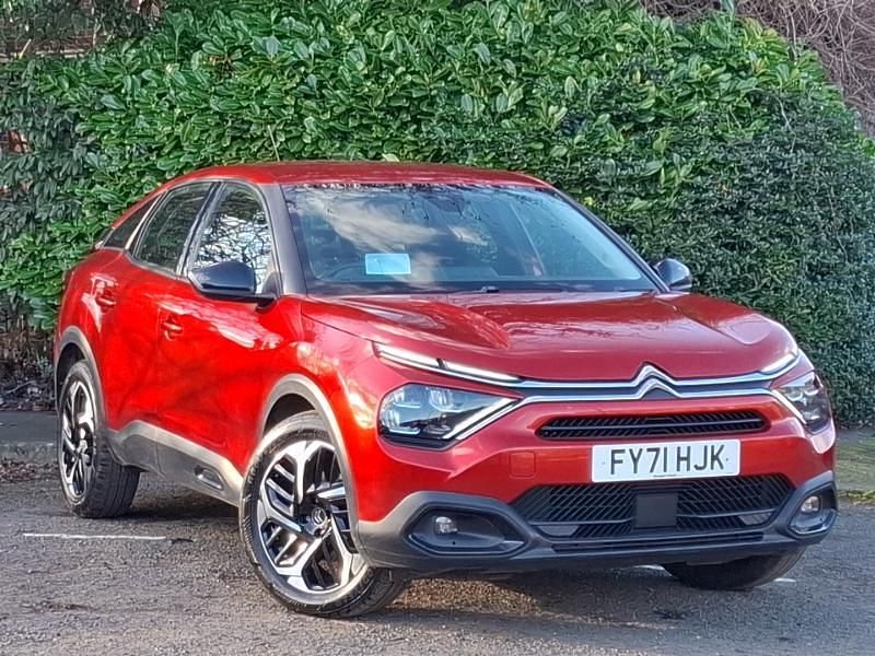 Used Citroën C4 PureTech 131 HP (96 kW) 2021 Red Hatchback