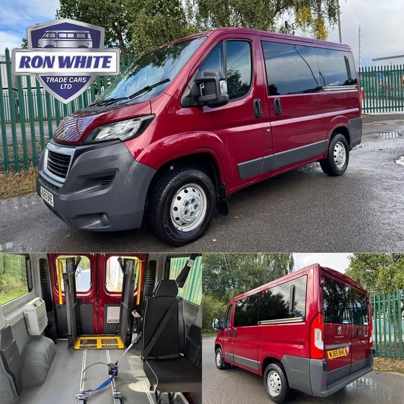 Red Used 2015 Peugeot Boxer Van | £9,990 (Fair price) - Image 1/4