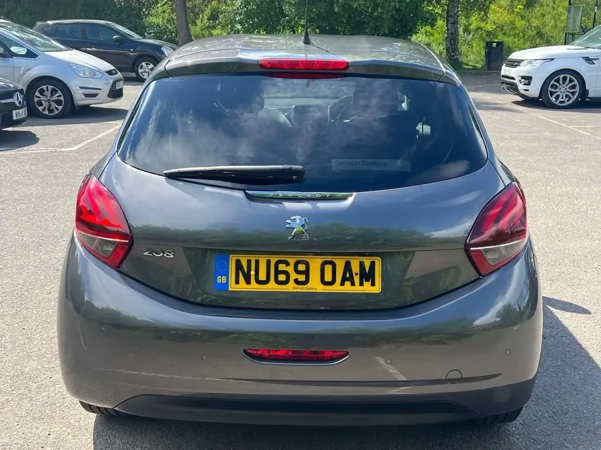 Used Peugeot 208 S 82 HP (60 kW) 2019 Grey Hatchback